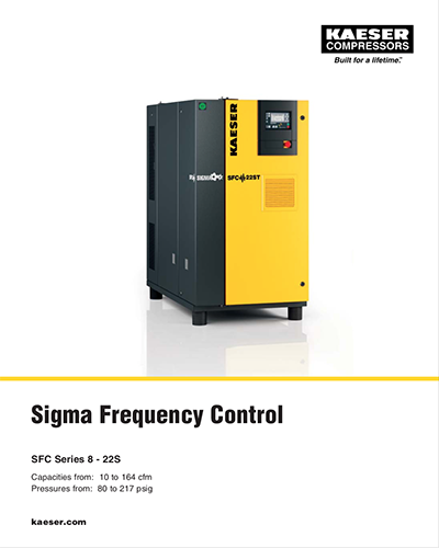 Kaeser Sigma Control Vitesse variable (10-164 CFM)